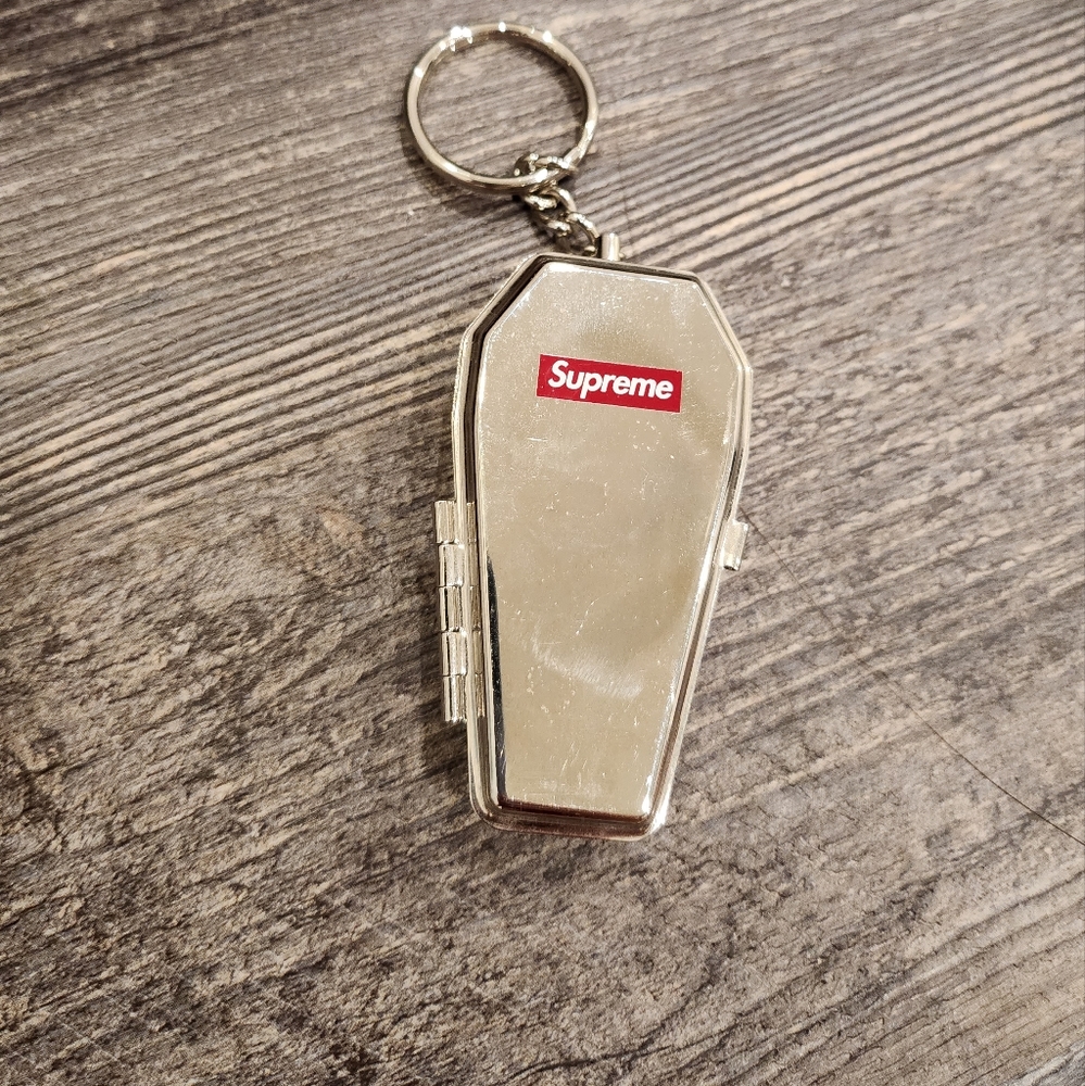 Supreme Coffin Keychain